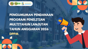 Read more about the article Pengumuman Pendanaan Program Penelitian Multitahun Lanjutan Tahun Anggaran 2026